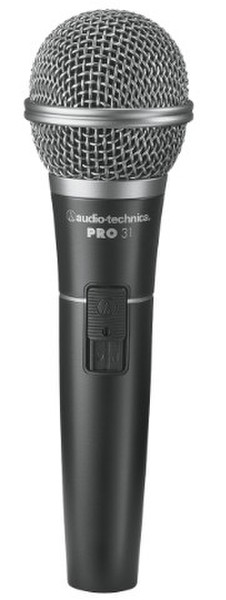 Audio-Technica PRO31QTR Stage/performance microphone Wired Black