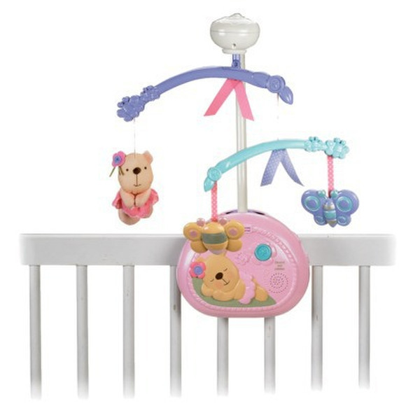 Fisher Price Everything Baby Mobile Tendre Ourson Blue,Pink,Purple,White baby cot mobile