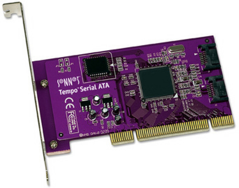 Sonnet Tempo Serial ATA HardDriveControl for PCI gateways/controller