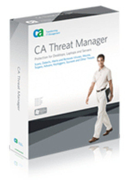 CA Threat Manager r8.1 1-49 User inkl. 3 Years Value Maint Lic ML Win LP 4