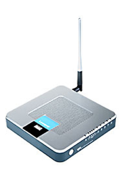 Linksys Wireless-G ADSL Gateway, 2 Phone Ports, Annex B шлюз / контроллер