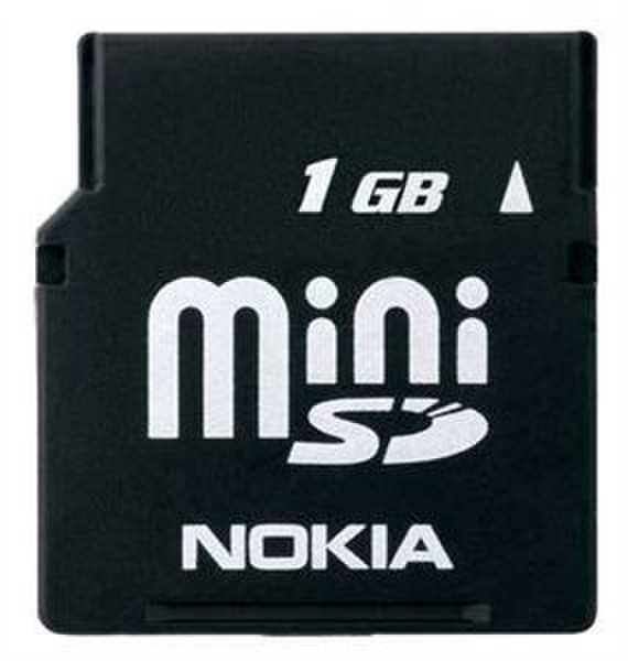 Nokia MU-24, 1 GB, miniSD 1ГБ MiniSD карта памяти