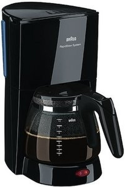 Braun Aromaster Plus KF 410 Black Капельная кофеварка 10чашек Черный