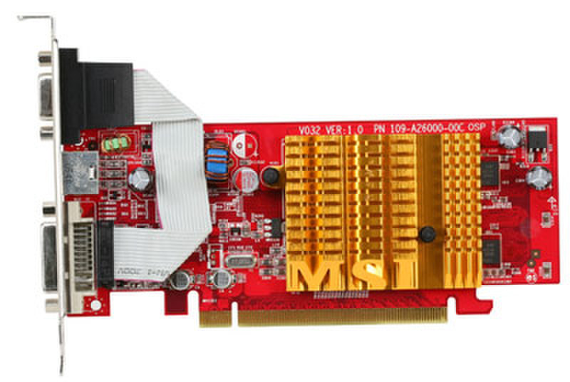 MSI RX1050-TD128E 128MB DDR2 PCI-Express 64bit GDDR2