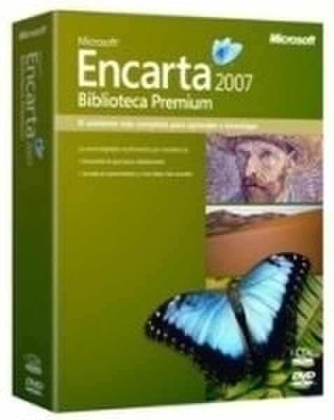 Microsoft Encarta Premium 2007 Disk kit (DE)