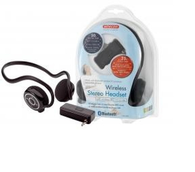 Sitecom Wireless Stereo Headset Ohraufliegend Schwarz