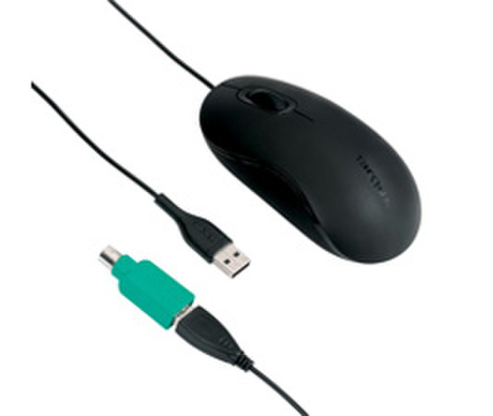 Targus AMU30EUZ USB+PS/2 Optical 1000DPI Black mice