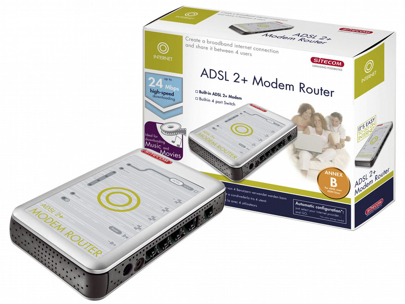 Sitecom DC-226 ADSL wired router