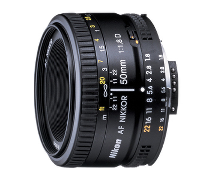 Nikon 50mm f/1.8D AF Nikkor SLR Standard lens Black