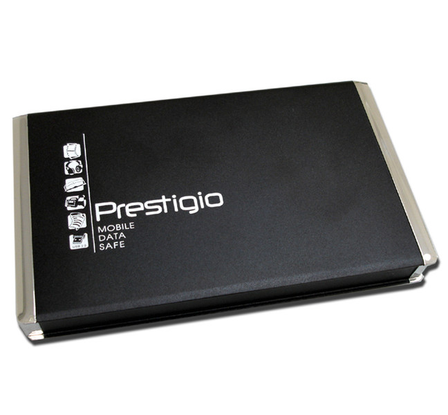 Prestigio Data Safe 120GB + security 2.0 120ГБ Черный внешний жесткий диск