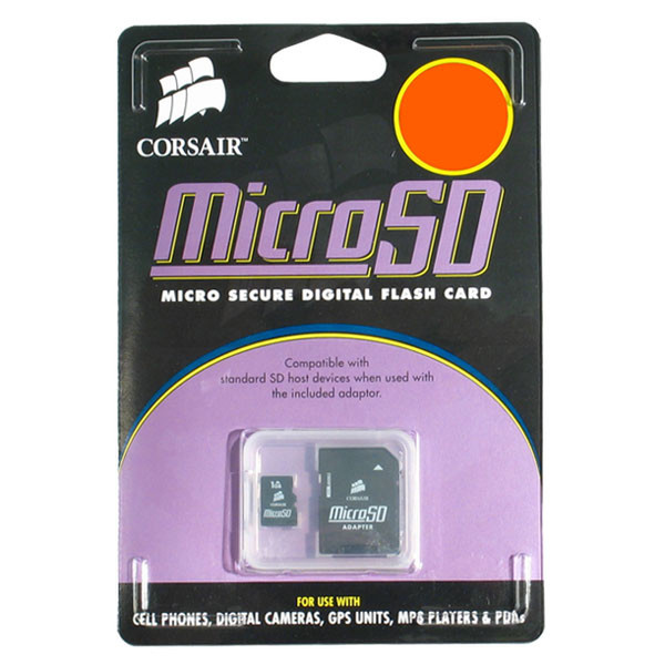 Corsair MicroSD 512MB 0.5GB MicroSD memory card