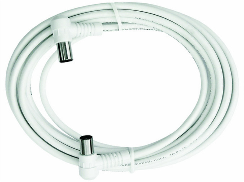 Axing BAK15396 1.5м Белый коаксиальный кабель