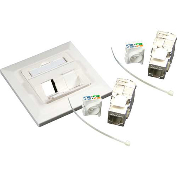 InLine 76832 White outlet box