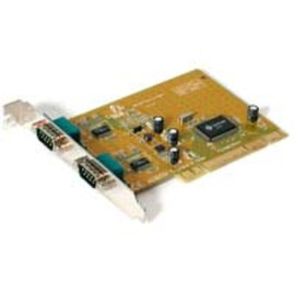 StarTech.com 2 Port 16550 3.3v/5v, 32/64-bit slot Serial PCI Card interface cards/adapter