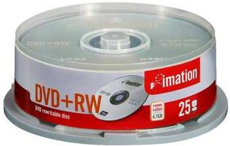 Imation DVD+RW 4x 4.7GB (25) 4.7GB DVD+RW 25pc(s)