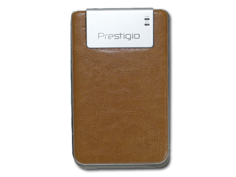 Prestigio Data Safe II 40GB dark brown leather 2.0 40GB Braun Externe Festplatte