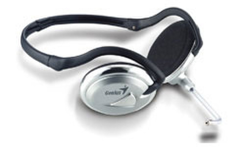 Genius HS-02N Foldable Rear Band Headset Binaural Black headset