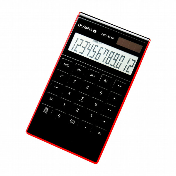 Olympia LCD 3112 Desktop Basic calculator Black