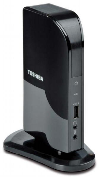 Toshiba dynadock V10 Black notebook dock/port replicator