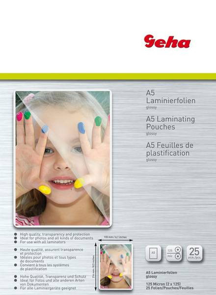 Geha 00093625 25pc(s) laminator pouch