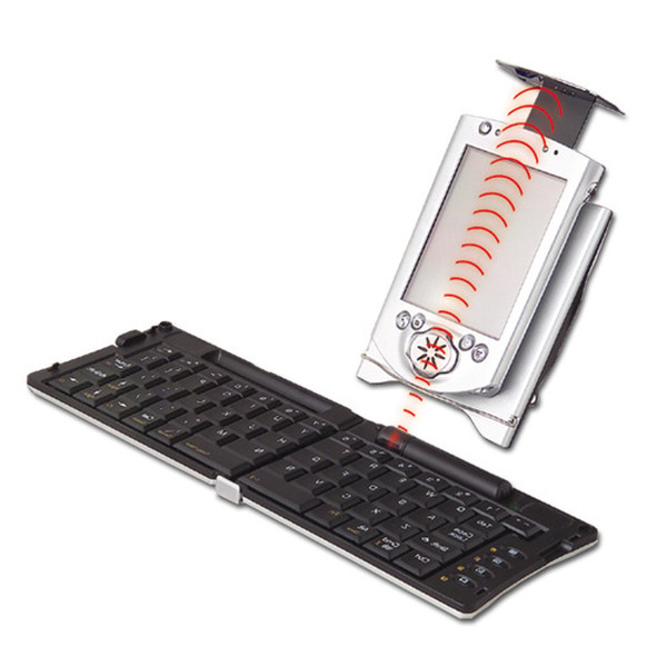 Belkin Wireless PDA Keyboard Беспроводной RF QWERTY Черный клавиатура