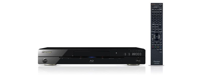 Pioneer BDP-333 Schwarz Blu-Ray-Player