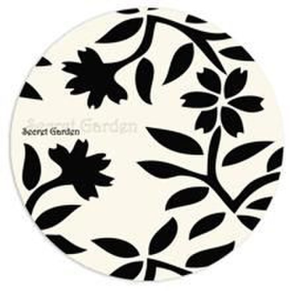 Gembird A4-GMBW-20SG Black,White mouse pad