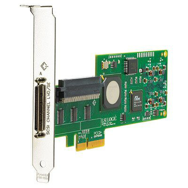 HP SC11Xe Ultra320 Single Channel/ PCIe x4 SCSI Host Bus Adapter networking card