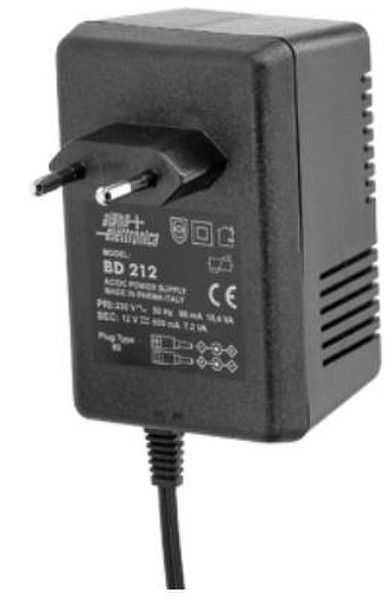 Alpha Elettronica BDS40560 3Вт Черный адаптер питания / инвертор