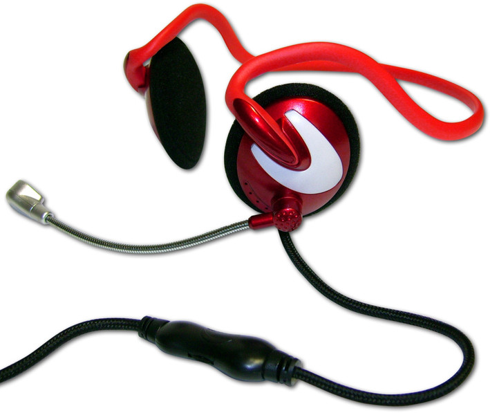 Mad.X MHP-02 RD Binaural Rot Mobiles Headset