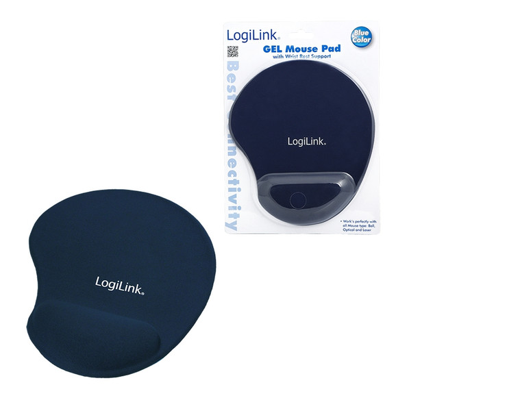 LogiLink ID0027B Blue mouse pad