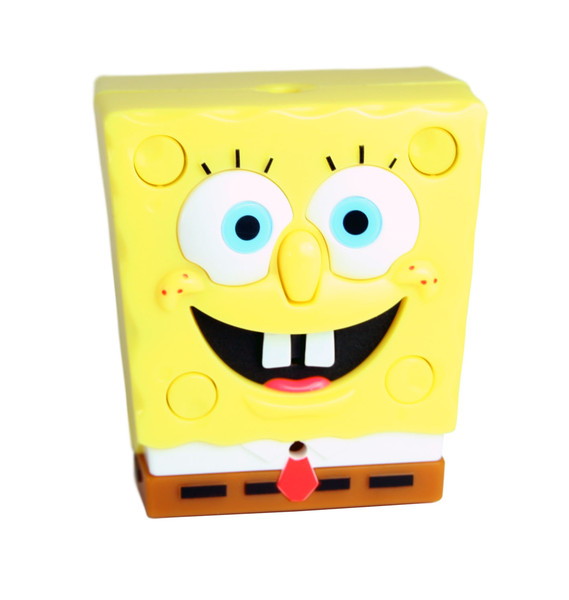 Technaxx SpongeBob Kids Инфракрасный беспроводной Нажимные кнопки Желтый пульт дистанционного управления