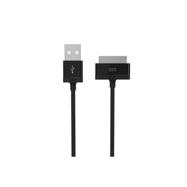 iLuv ICB11 Black mobile phone cable