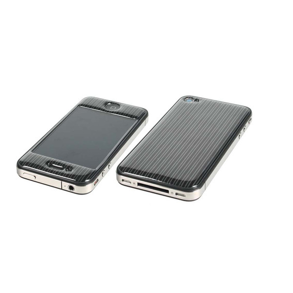iCandy iPhone 4 NewSkin³ Stripes Black