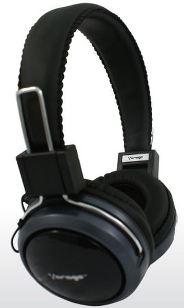 Vorago HP-300 3,5 mm Binaural Kopfband Schwarz Headset