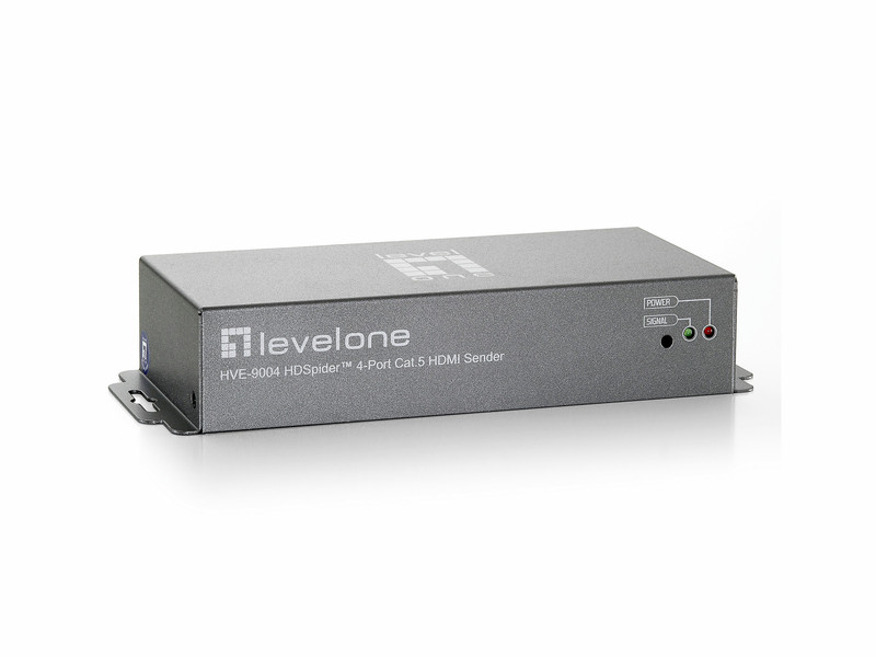 LevelOne HDSpider 4-Port HDMI over Cat.5 Transmitter