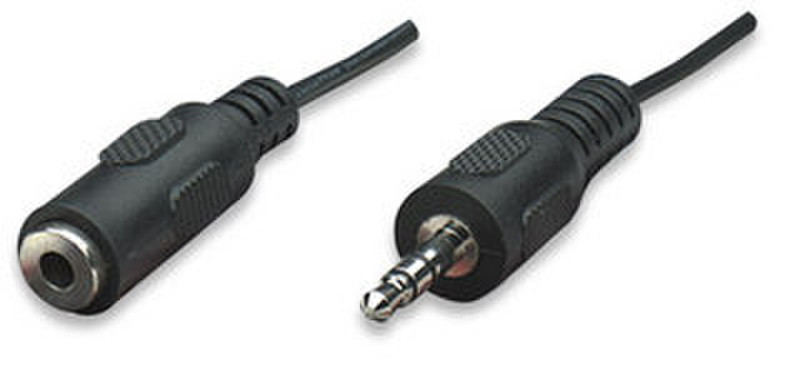 IC Intracom 393010 2м 3.5mm 3.5mm Черный аудио кабель