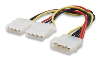 IC Intracom 390835 0.20m Black,Red,White,Yellow power cable