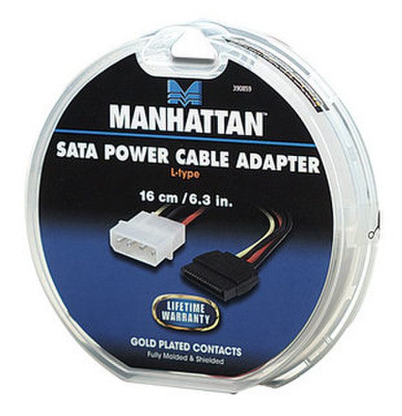 IC Intracom 390859 0.16m Black,Red,White,Yellow power cable