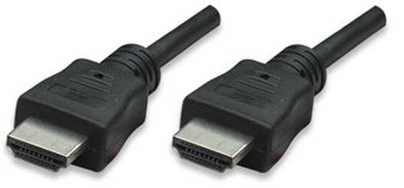 IC Intracom 392013 1м HDMI HDMI Черный HDMI кабель
