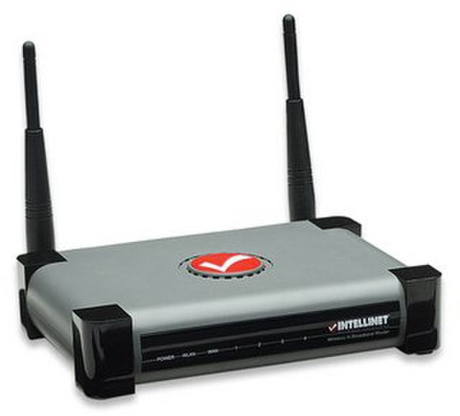 Intellinet 524490 Schnelles Ethernet Grau WLAN-Router