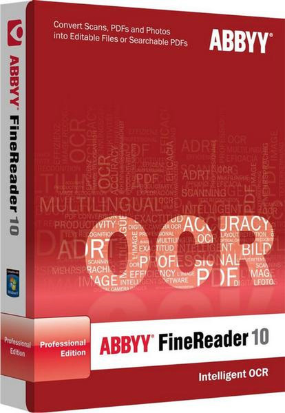 ABBYY FineReader 10 Professional Edition, 5-25u