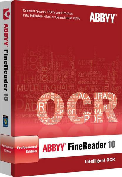 ABBYY FineReader 10 Professional Edition, 101-250u