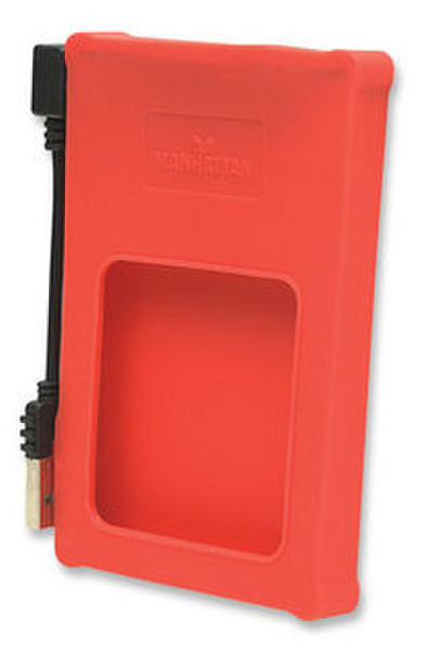 IC Intracom Drive Enclosure 2.5" Red 2.5Zoll USB Rot