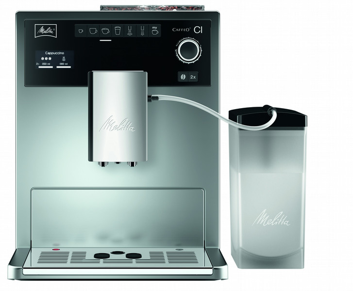 Melitta CAFFEO CI Freistehend Vollautomatisch Espressomaschine 1.8l Silber