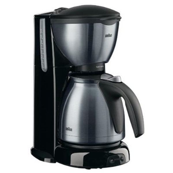 Braun Sommelier KF 610 Drip coffee maker 10cups Anthracite,Stainless steel