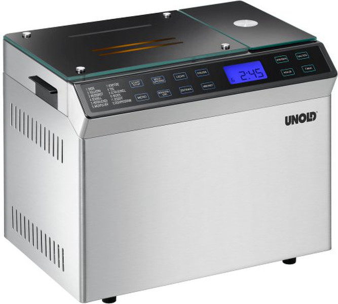 Unold 68615 Black,Stainless steel 600W bread maker
