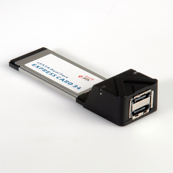 Value ExpressCard/34, 2x eSATA 3.0 Gbit/s Ports interface cards/adapter
