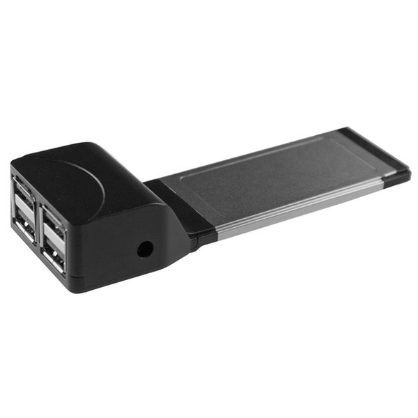 Value ExpressCard/34, 4x USB Ports интерфейсная карта/адаптер