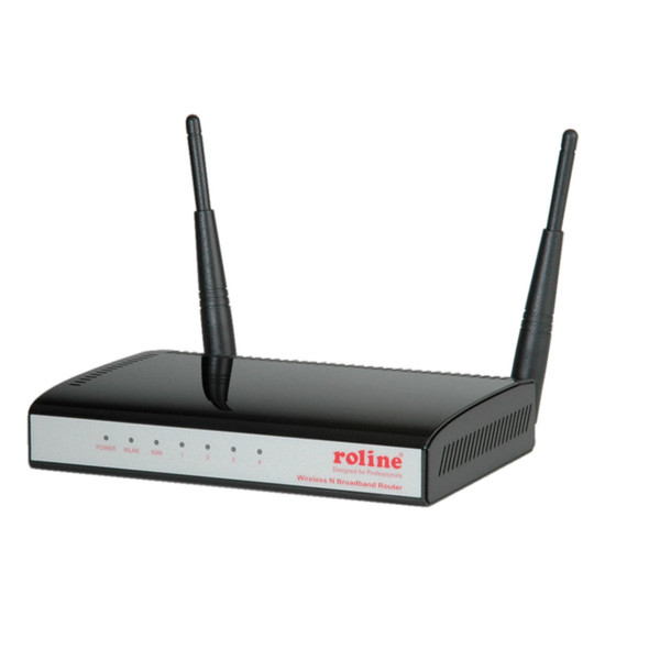 ROLINE RWRB-n Schnelles Ethernet Schwarz, Weiß